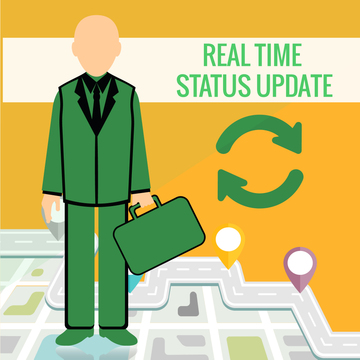 Customers expect Real Time Status updates