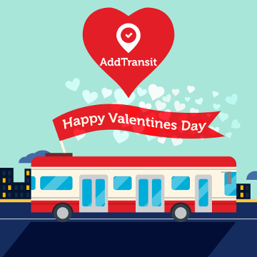 Valentine's Day Romance on Public Transit 2016